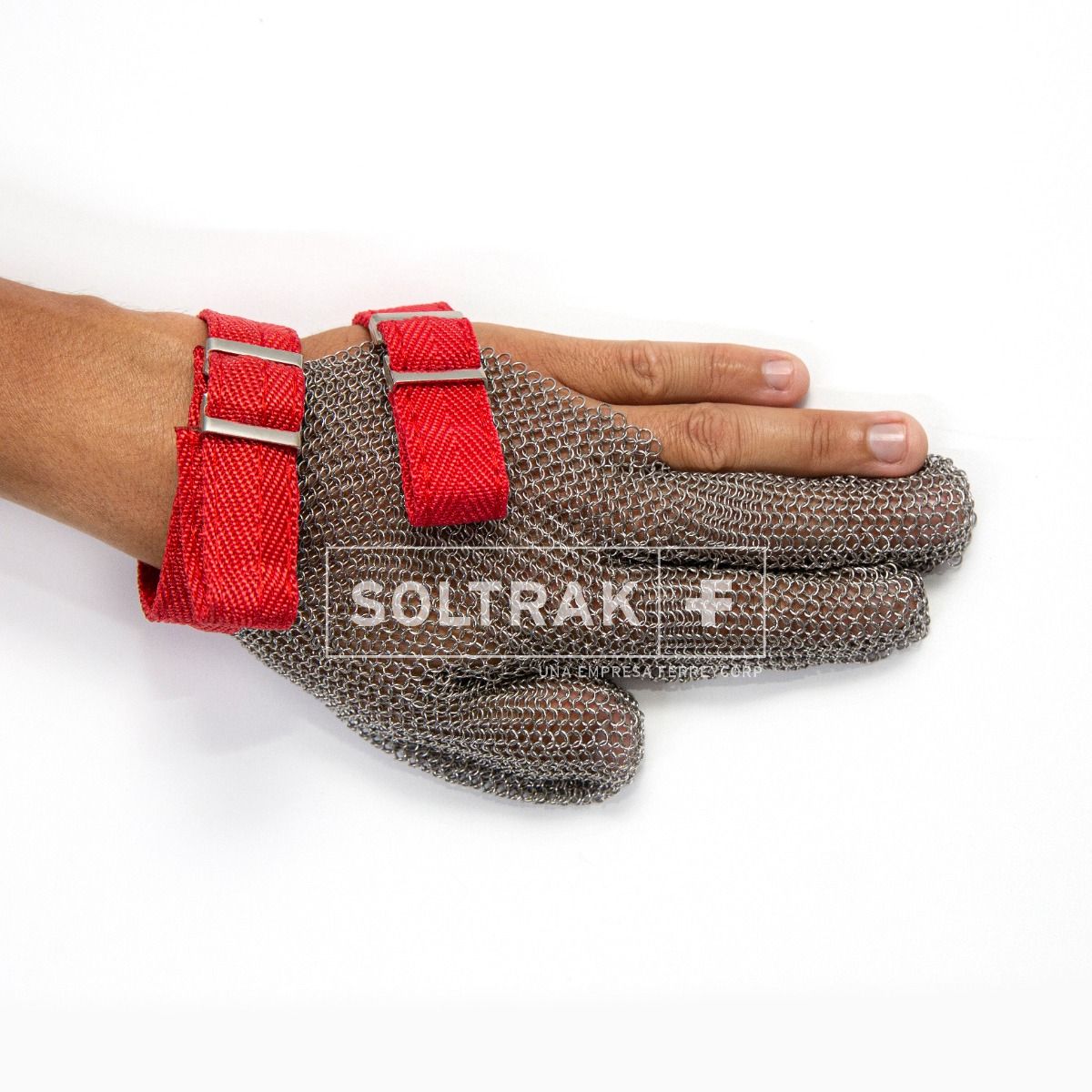 FIESTAS GUIRCA | Guantes de Malla Naranja Neon (26 cm) - Accesorio de Disfraz para Mujer Adulta