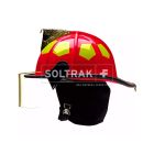 Casco para bombero USTM con faceshield 4" Bullard