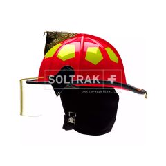 Casco para bombero USTM con faceshield 4" Bullard