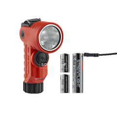 Linterna para casco de bombero vantage 180° recargable