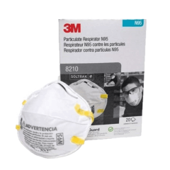 Respirador desechable 3M 8210 N95 | 20 UNDS